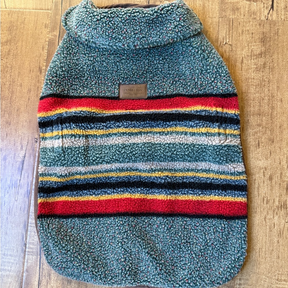 Pendleton Vintage Camp Dog Coat, Green Heather